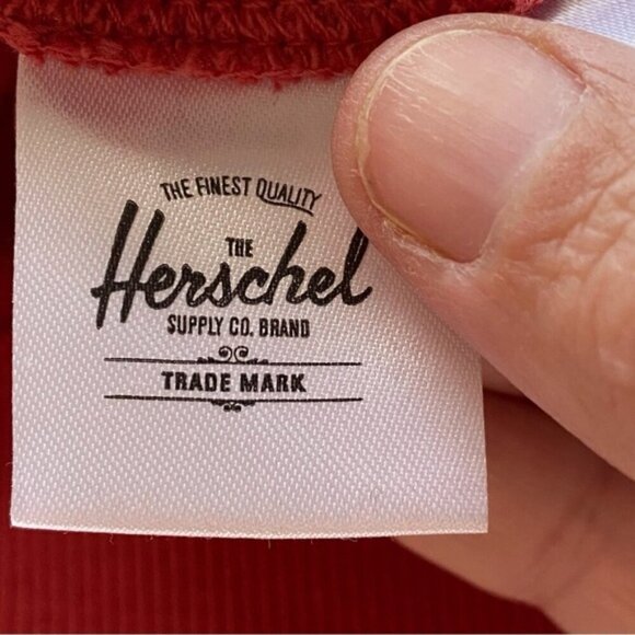 Hershel Supply Company Hoodie Woman XL Coral Logo Pockets Classic Sweatshirt - Picture 13 of 16